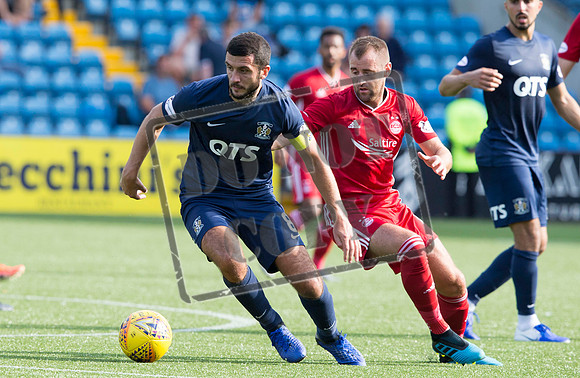 Kilmarnock v Aberdeen, Rugby Park, Kilmarnock, Scotland. SPFL