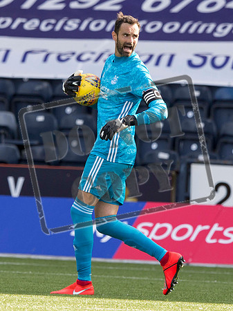 Kilmarnock v Aberdeen, Rugby Park, Kilmarnock, Scotland. SPFL