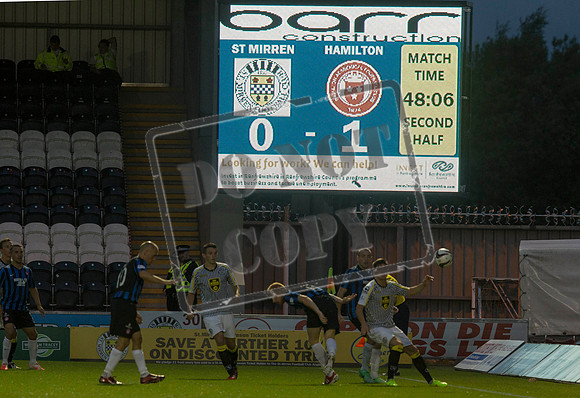 st mirren v hamilton