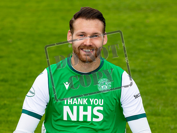 Hibernian Squad Head shots 2020/21