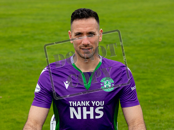 Hibernian Squad Head shots 2020/21