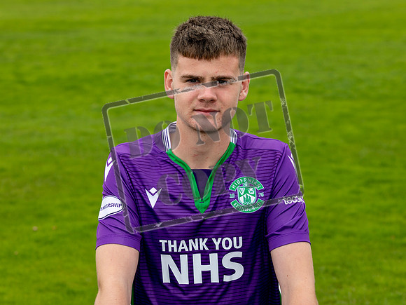 Hibernian Squad Head shots 2020/21