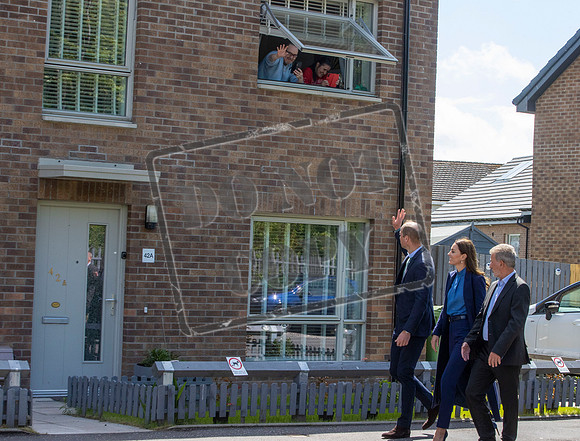 The Duke and Duchess of Cambridge  visited Glasgow