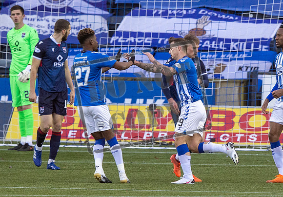 Kilmarnock v Ross County, Rugby Park, Kilmarnock, 21st November 2020
