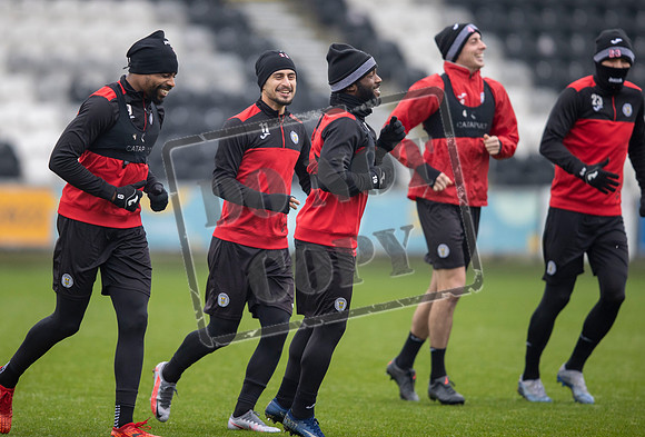 St Mirren FC Training
