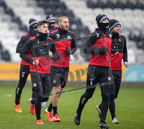 St Mirren FC Training