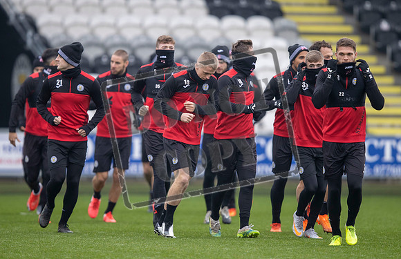 St Mirren FC Training