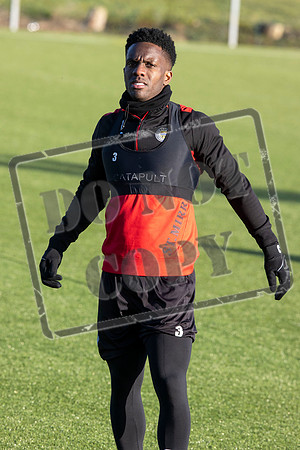 St Mirren training ahead of cup semi final
