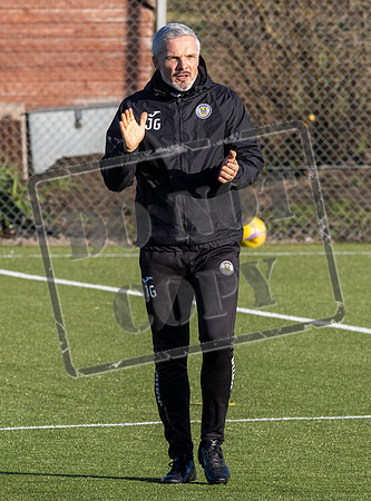 St Mirren training ahead of cup semi final