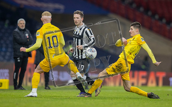 League cup Semi Final Betfred Cup, St Mirren v Livingston,