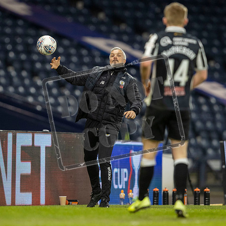 League cup Semi Final Betfred Cup, St Mirren v Livingston,