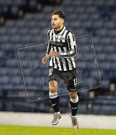 League cup Semi Final Betfred Cup, St Mirren v Livingston,