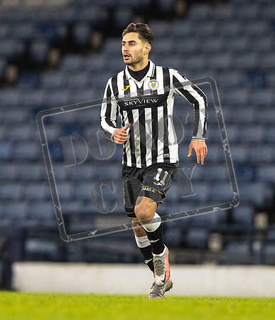 League cup Semi Final Betfred Cup, St Mirren v Livingston,
