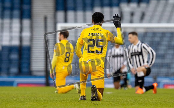 League cup Semi Final Betfred Cup, St Mirren v Livingston,
