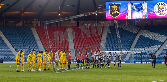 League cup Semi Final Betfred Cup, St Mirren v Livingston,