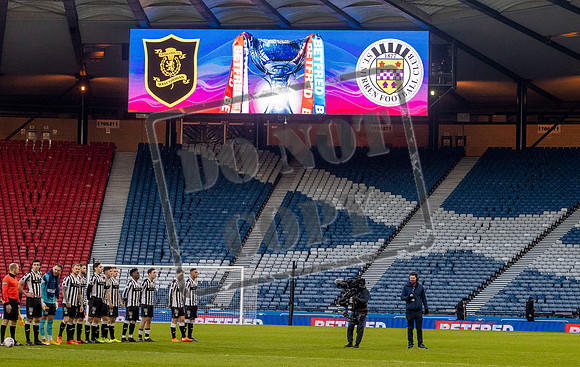 League cup Semi Final Betfred Cup, St Mirren v Livingston,