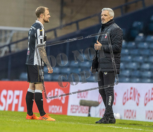 League cup Semi Final Betfred Cup, St Mirren v Livingston,
