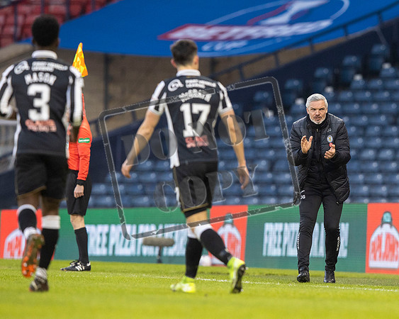 League cup Semi Final Betfred Cup, St Mirren v Livingston,