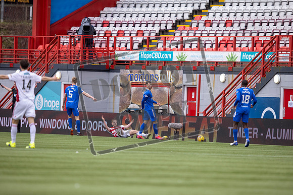 Hamilton v Rangers SPFL
