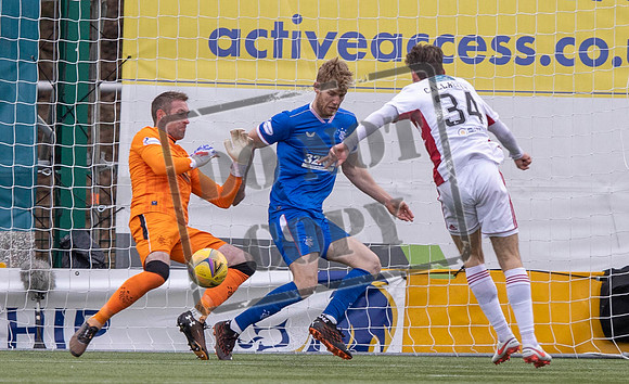 Hamilton v Rangers SPFL