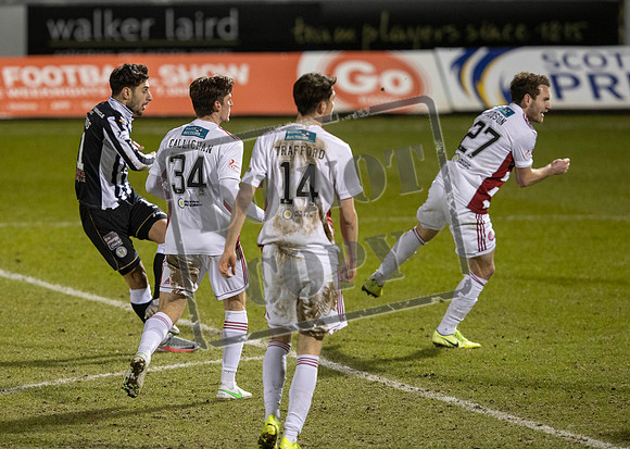 St Mirren v Hamilton SPFL
