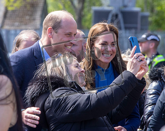 The Duke and Duchess of Cambridge  visited Glasgow