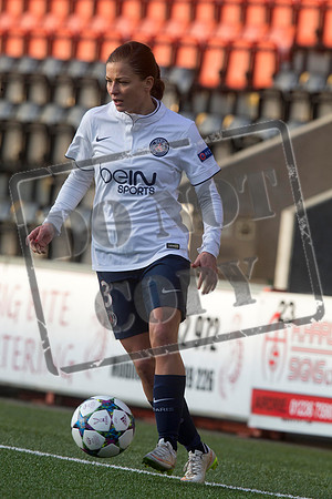 Soccer - UEFA Women's Champions League - Quarter Final - Glasgow City v Paris St Germain - Excelsior Stadium