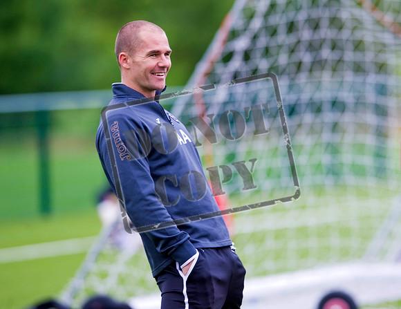 Partick Thistle training
