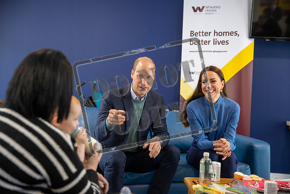 The Duke and Duchess of Cambridge  visited Glasgow