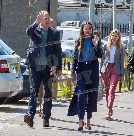 The Duke and Duchess of Cambridge  visited Glasgow