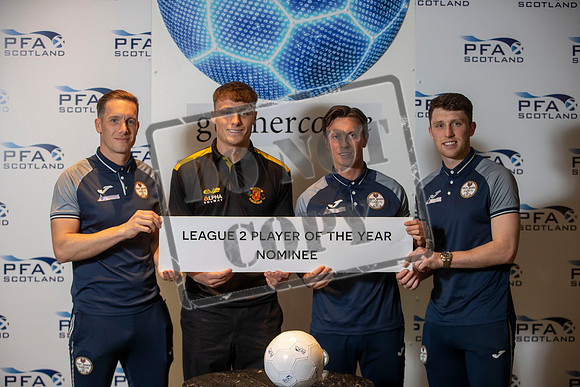 PFA Scotland announce the nominees for the Championship, League 1 and League 2 Player of the Year Awards for 2022
