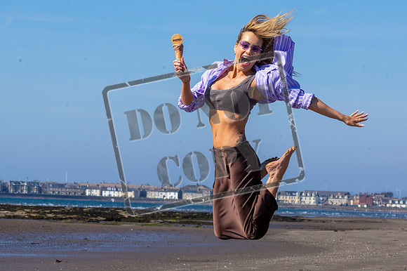 Laura Anderson swaps Dubai for Troon to launch Equi’s new Dubai Chocolate Ice Cream Flavour