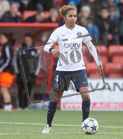 Soccer - UEFA Women's Champions League - Quarter Final - Glasgow City v Paris St Germain - Excelsior Stadium