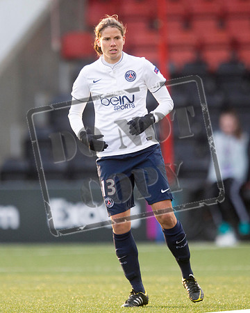 Soccer - UEFA Women's Champions League - Quarter Final - Glasgow City v Paris St Germain - Excelsior Stadium