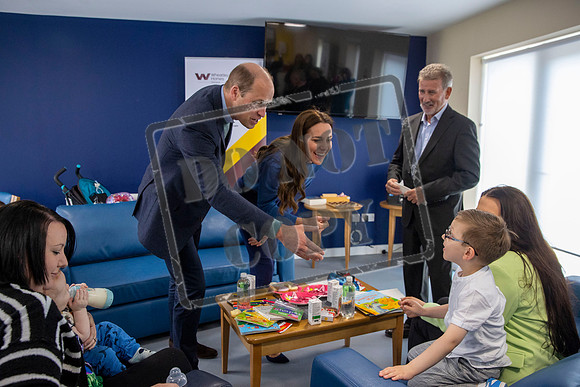 The Duke and Duchess of Cambridge  visited Glasgow