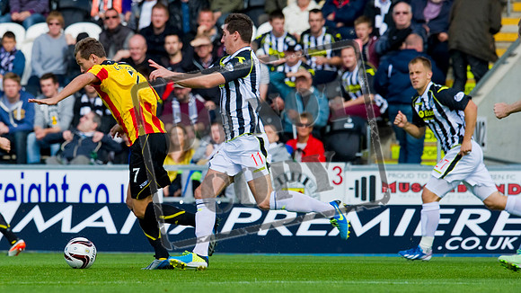 st mirren v partick thistle
