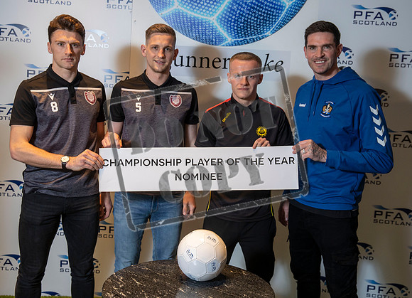 PFA Scotland announce the nominees for the Championship, League 1 and League 2 Player of the Year Awards for 2022