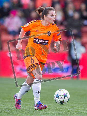 Soccer - UEFA Women's Champions League - Quarter Final - Glasgow City v Paris St Germain - Excelsior Stadium