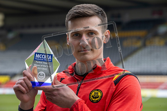 McCrea FS, Partick Thistle player of the year