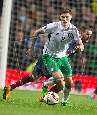 Soccer - UEFA Euro 2016 - Qualifying - Group D - Scotland v Republic of Ireland - Hampden Park
