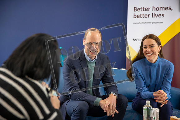The Duke and Duchess of Cambridge  visited Glasgow