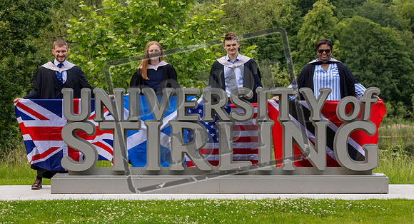 Leading international athletes among those to graduate from the University of Stirling