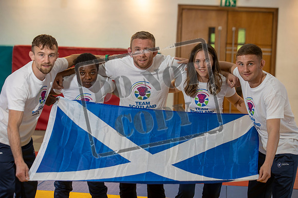 Team Scotland wrestling