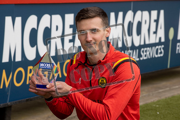 McCrea FS, Partick Thistle player of the year