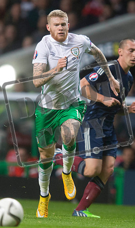 Soccer - UEFA Euro 2016 - Qualifying - Group D - Scotland v Republic of Ireland - Hampden Park