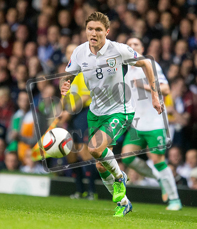 Soccer - UEFA Euro 2016 - Qualifying - Group D - Scotland v Republic of Ireland - Hampden Park