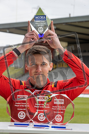 McCrea FS, Partick Thistle player of the year