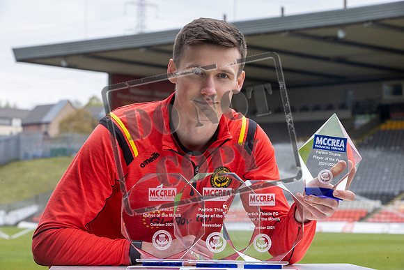 McCrea FS, Partick Thistle player of the year