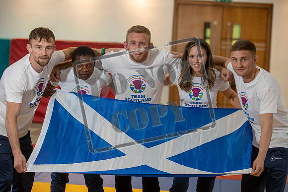 Team Scotland wrestling