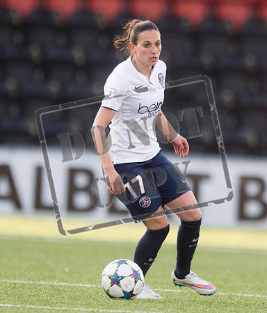Soccer - UEFA Women's Champions League - Quarter Final - Glasgow City v Paris St Germain - Excelsior Stadium